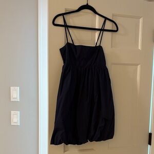Sunday Best Strapless Black Dress